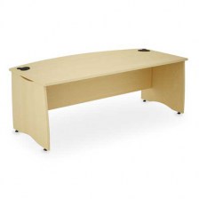 EX10 Bow Fronted Desk