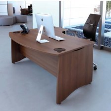 Bow Fronted Workstation